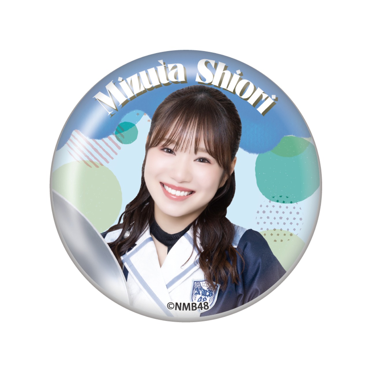 NMB48×PIZZERIA 8 good spoon コラボ限定 缶バッジ（teamBll）ブラインドパッケージ