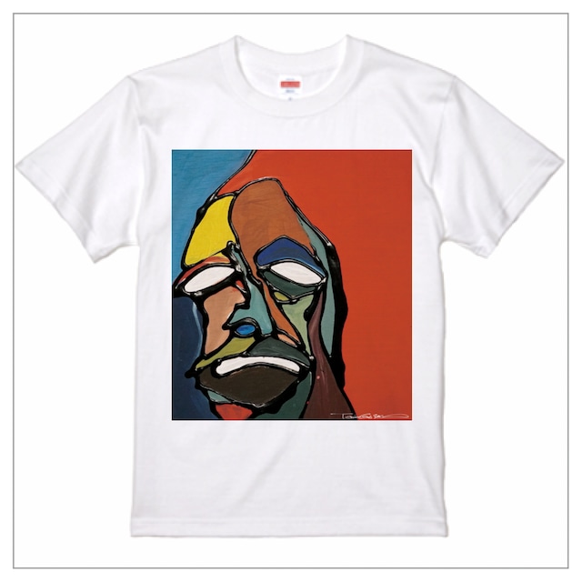 プレミアム印刷 - Tシャツ / face-001