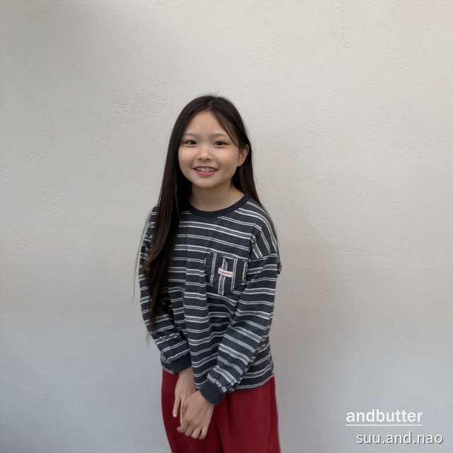 取寄:ANDBUTTER タムスポケットTシャツ※送料無料