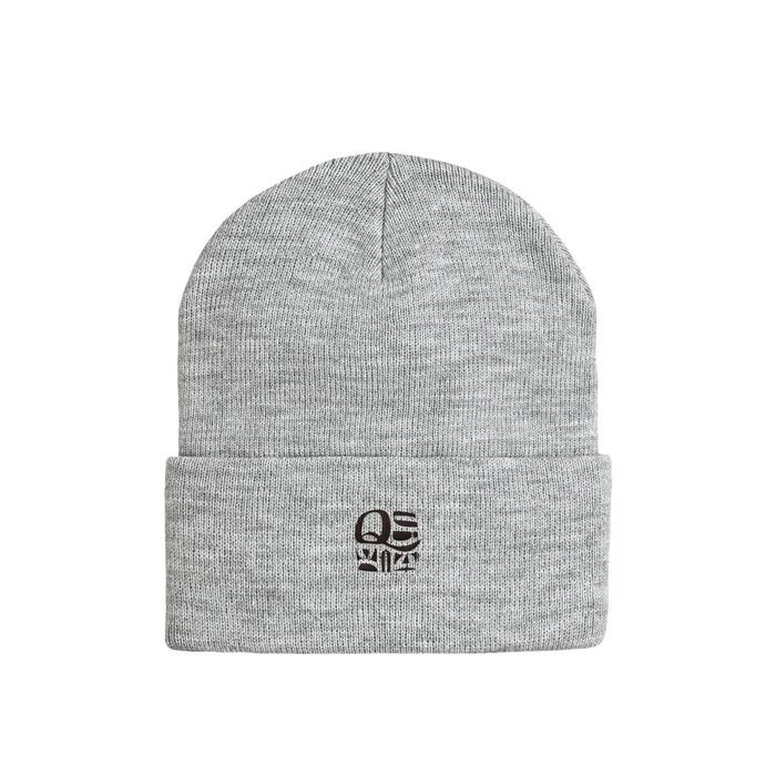 25FW Supreme New Era Box Logo Beanie Heather Grey ( シュプリーム