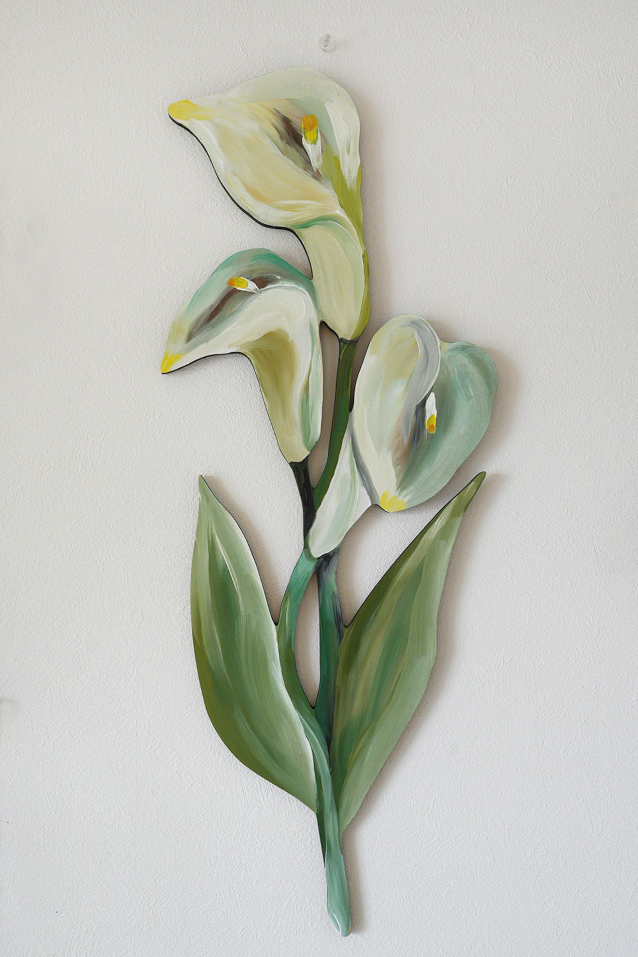 flower art panel M calla