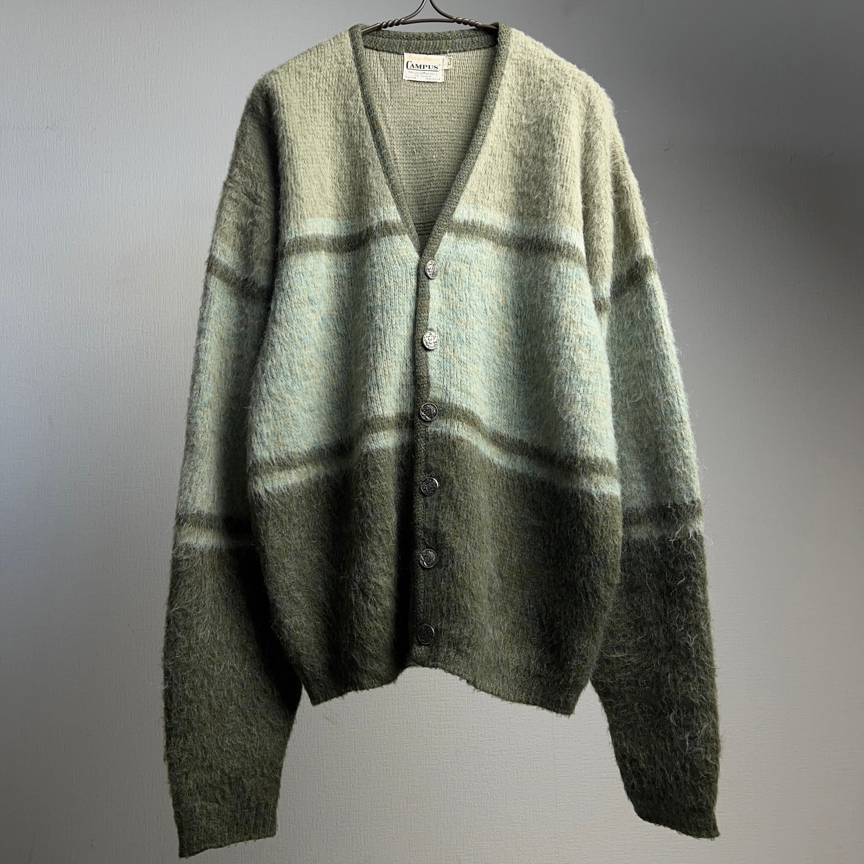 special 60s vintage mohair cardiganパウダースノー