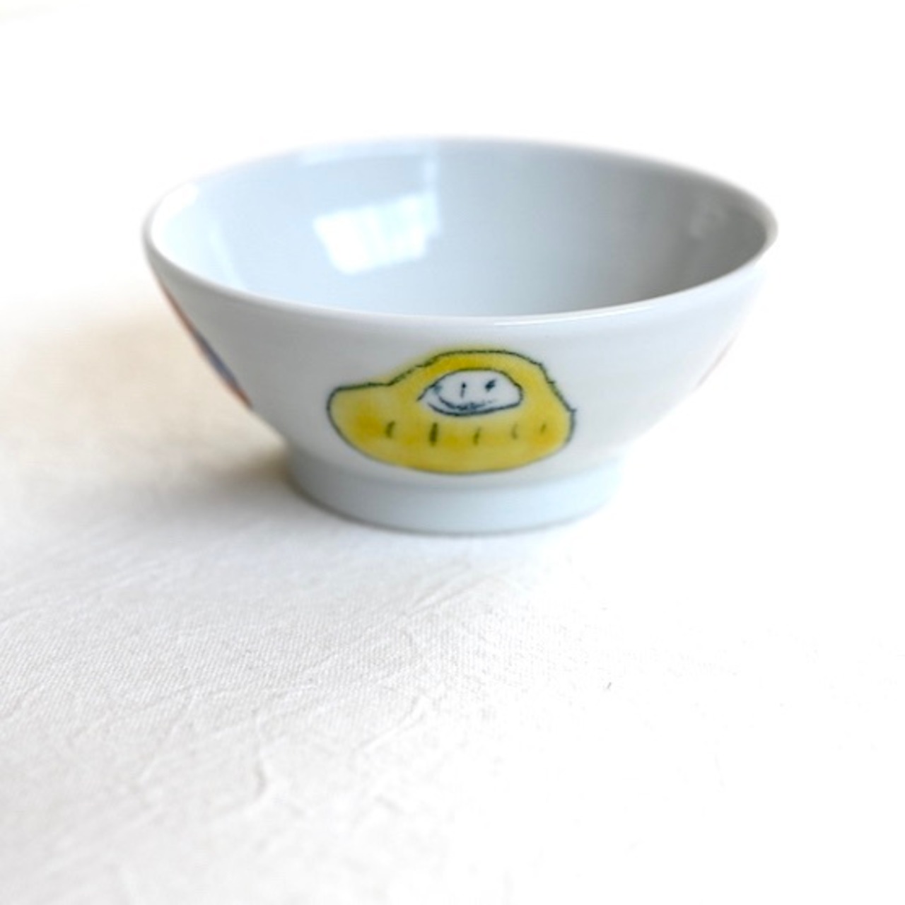 村田菜穂美作　子供用めし碗　「だるまさん」［2104130000102］