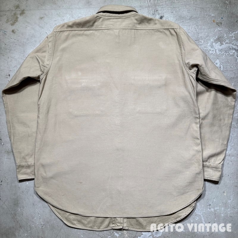 50's HERCULES ヘラクレス Reeves社 Mountain Cloth ワークシャツ