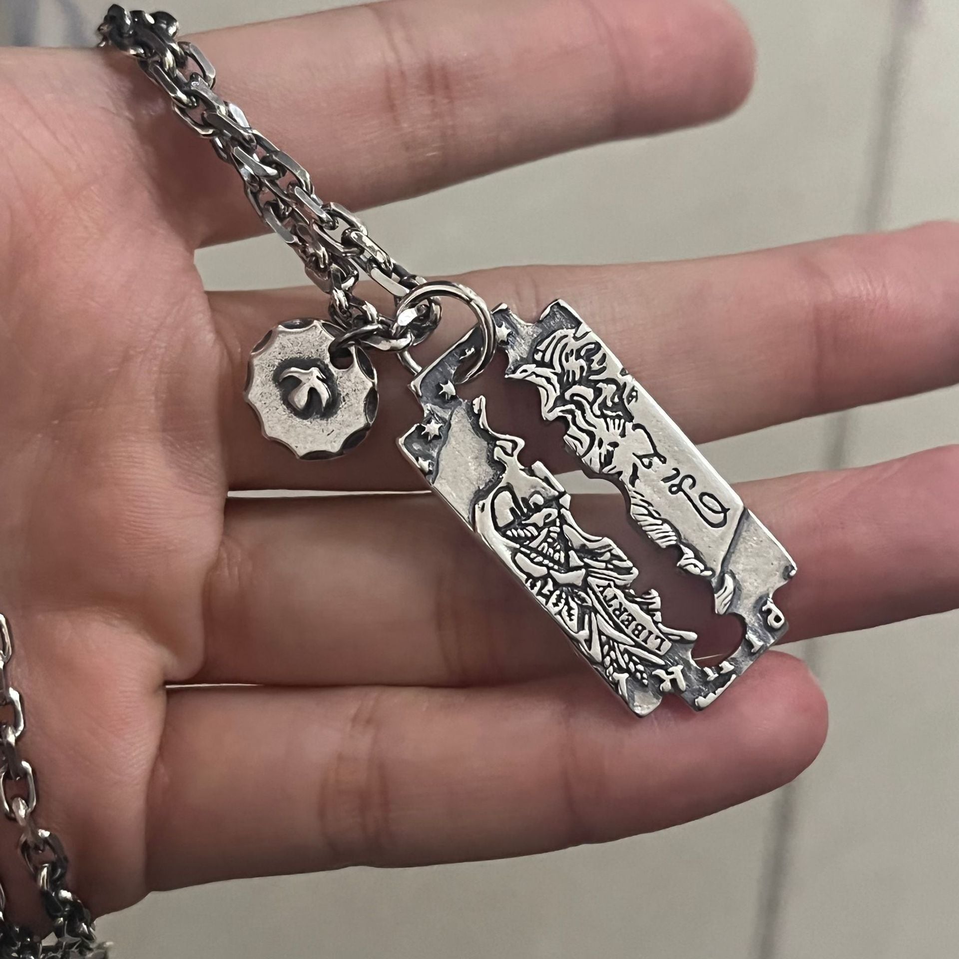 ウイングロックモルガン・ダラー ネックレス 1921年製 ウイングロックモルガン・ダラー ネックレス 1921年製 1921年