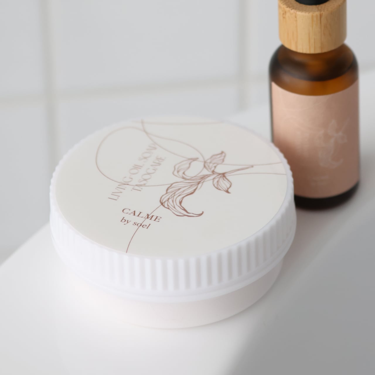 LIVING-OILSOAP 生せっけん (タソガレ) 100mL【CALME×soel】 | CALME