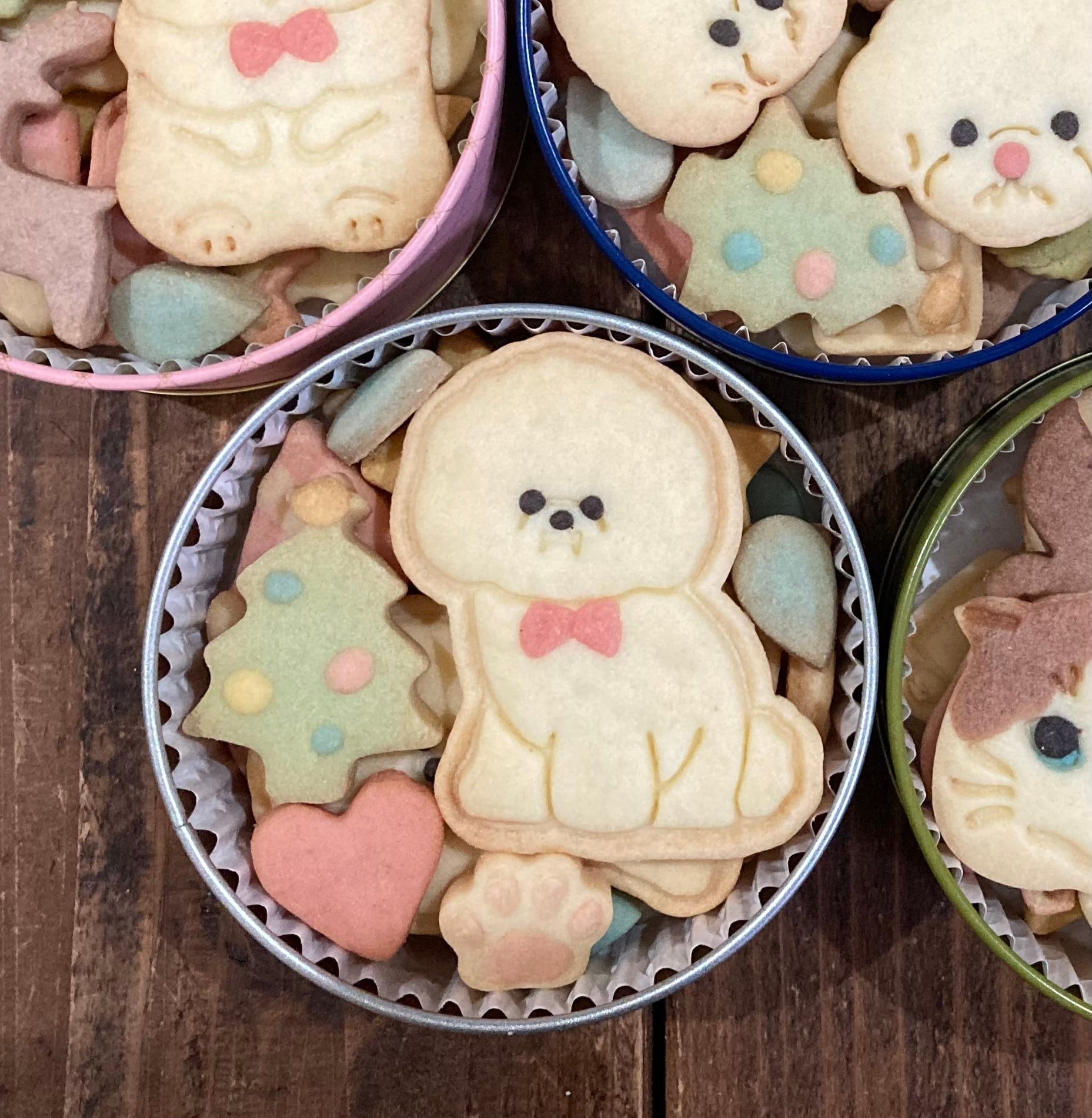 わんこクッキー缶 | パンと和菓子の店mochiri わんこクッキー缶 | パンと和菓子の店mochiri