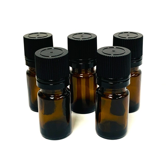 褐色ボトル E-5ml　5本セット