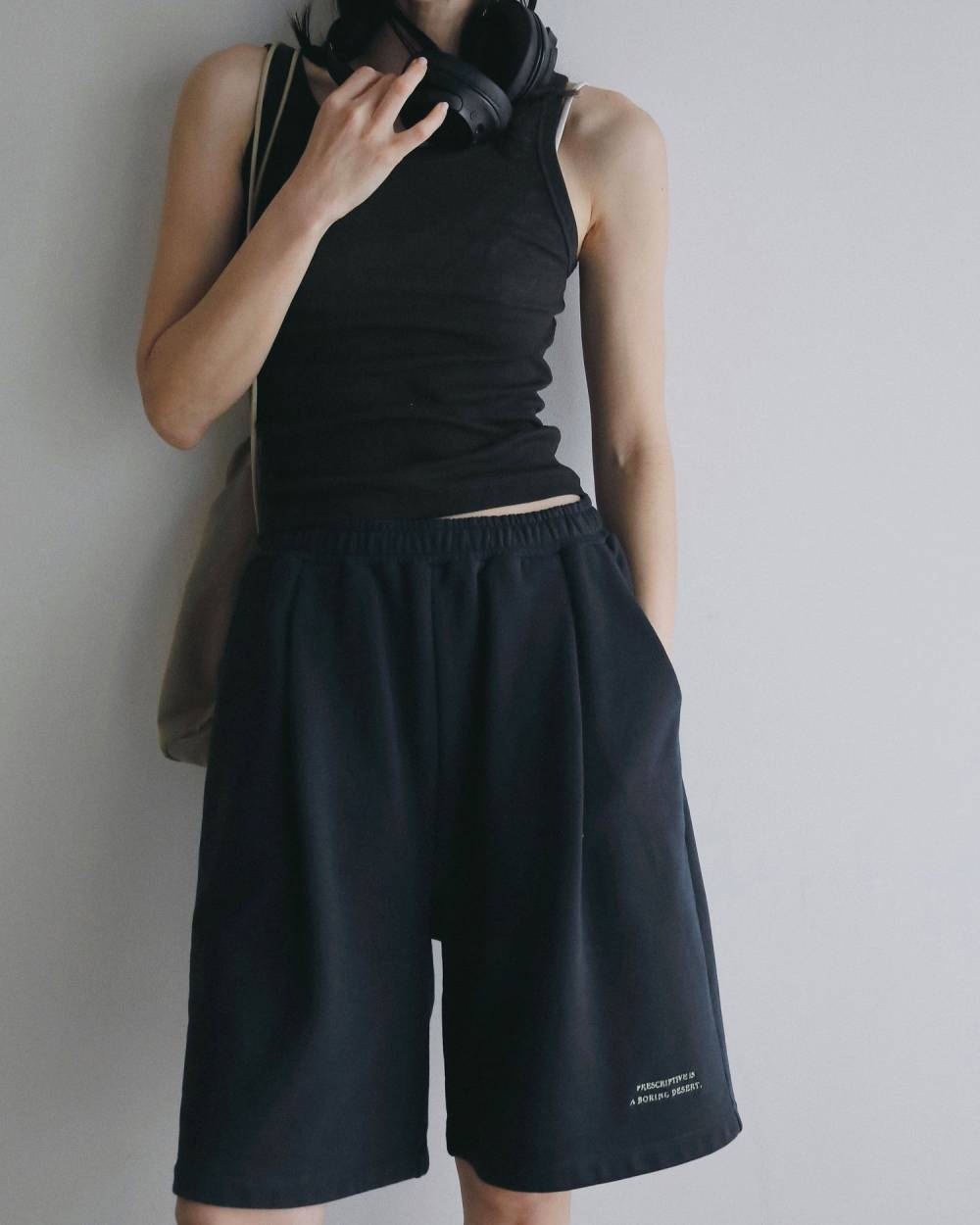 anuke(アンヌーク) Embroidery Half Pants | サウスオレンジ｜メンズ