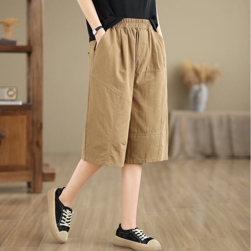 タックデザインワイドショートパンツ(3色)11022