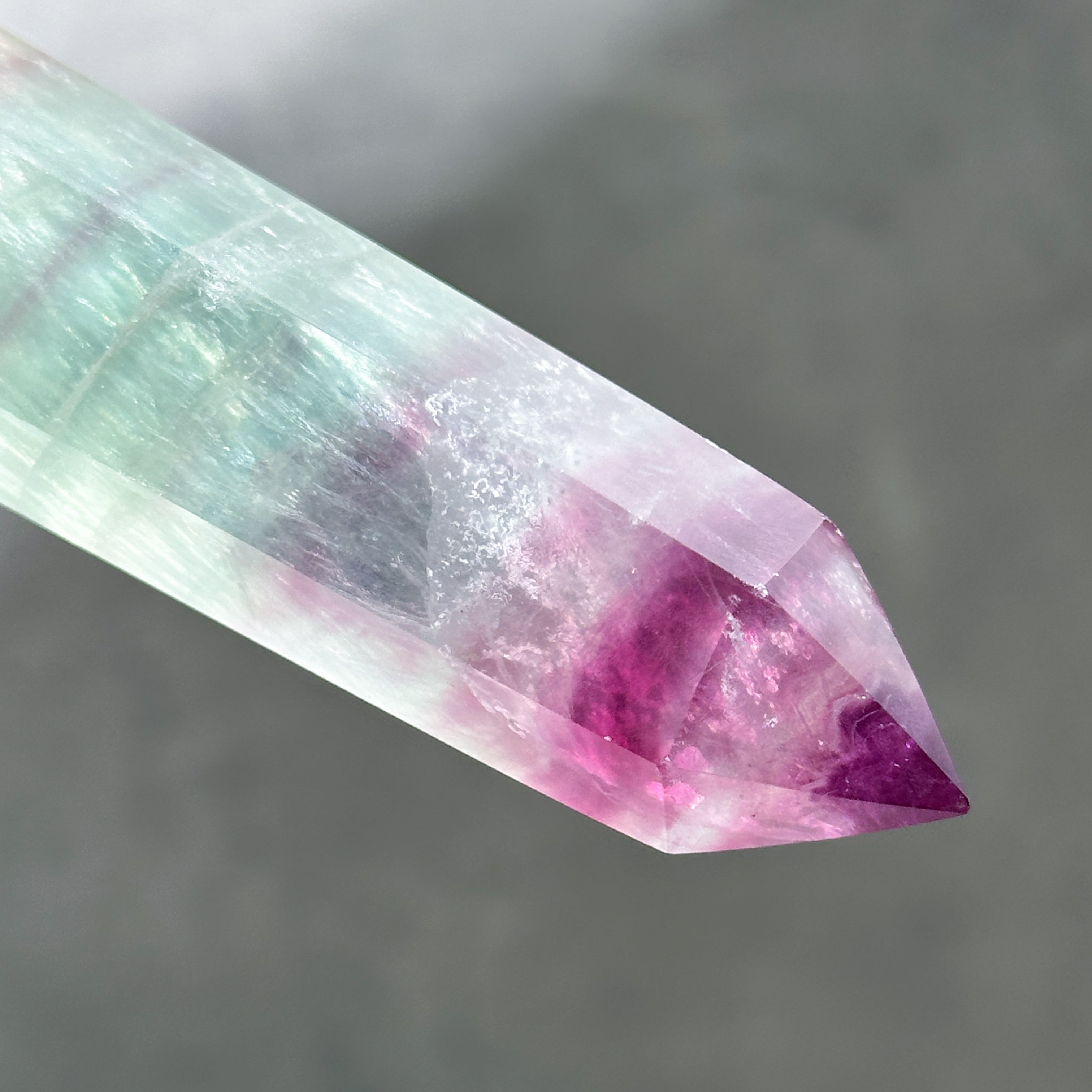 レインボーフローライト タワー23◇ Rainbow Fluorite ◇天然石・鉱物