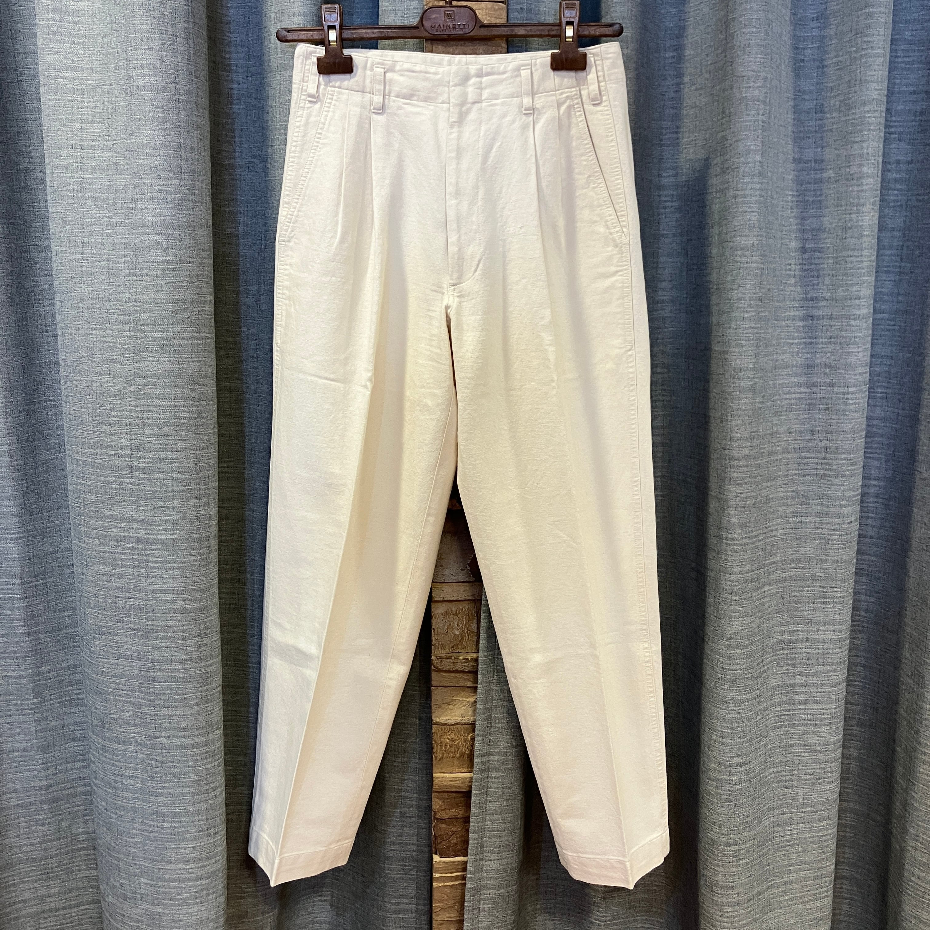 BERNARD ZINS VENICE COTTON SLACKS (38) | safarionline