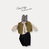 韓国子供服 / 26Autumn / normalplay / ビューティフルコンビTシャツ / キッズ / 秋服 *12M~L*