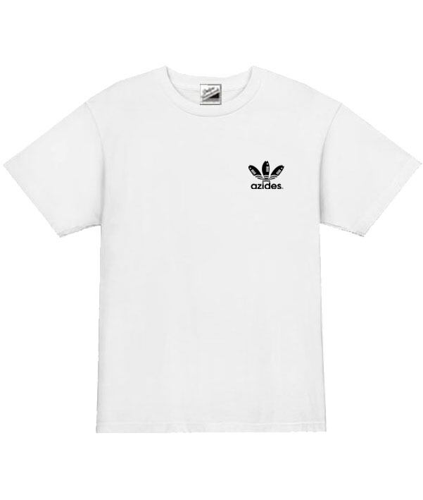 azides/バックプリント半袖S～3XL］ ノーマル アジデスTシャツ | parodys