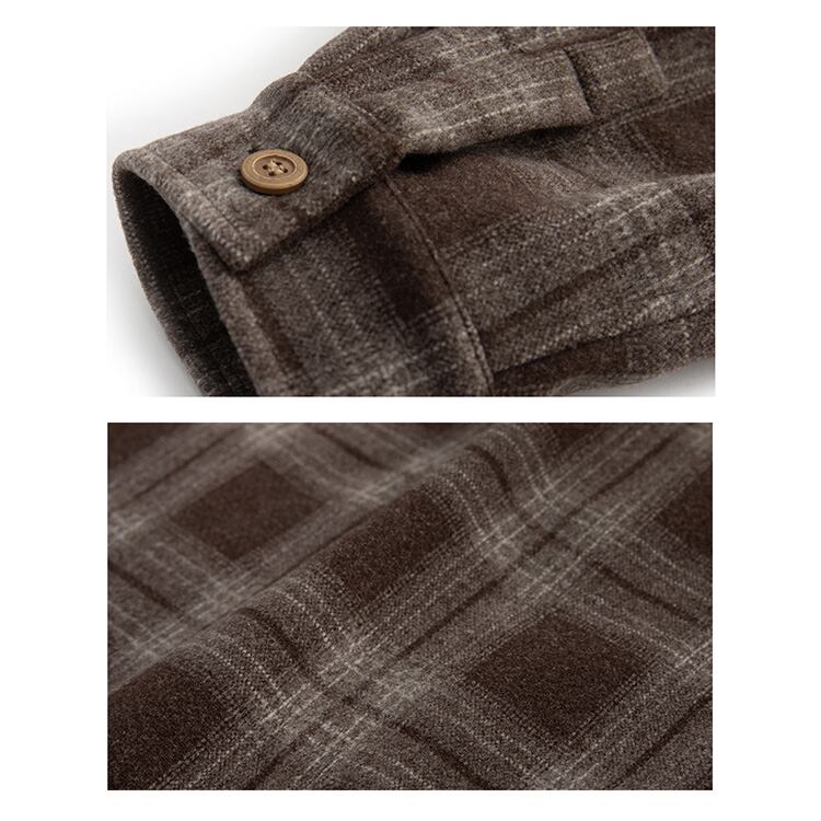 ★THICK BRUSHED CHECK SHIRT　　　32254