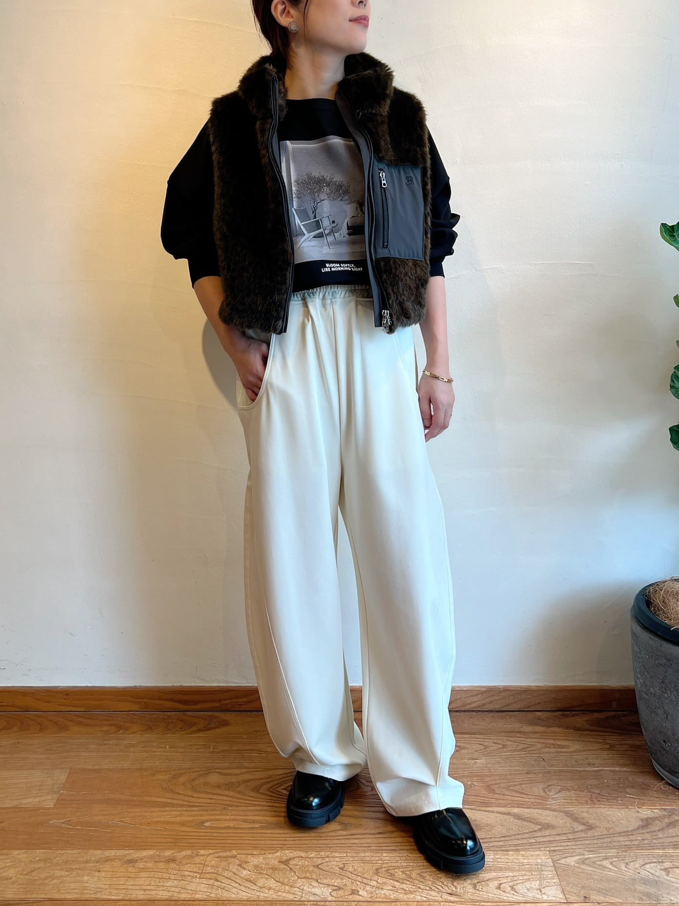 TICCA / レオパードファーベスト | anouk