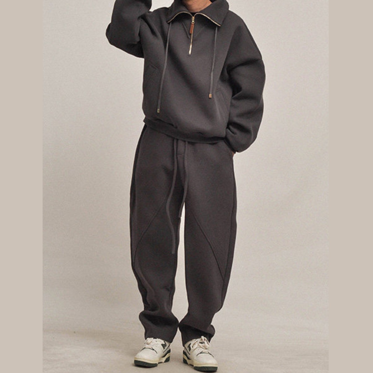 ヘビーウェイト・カーブステッチスウェットパンツ N3563 - 9