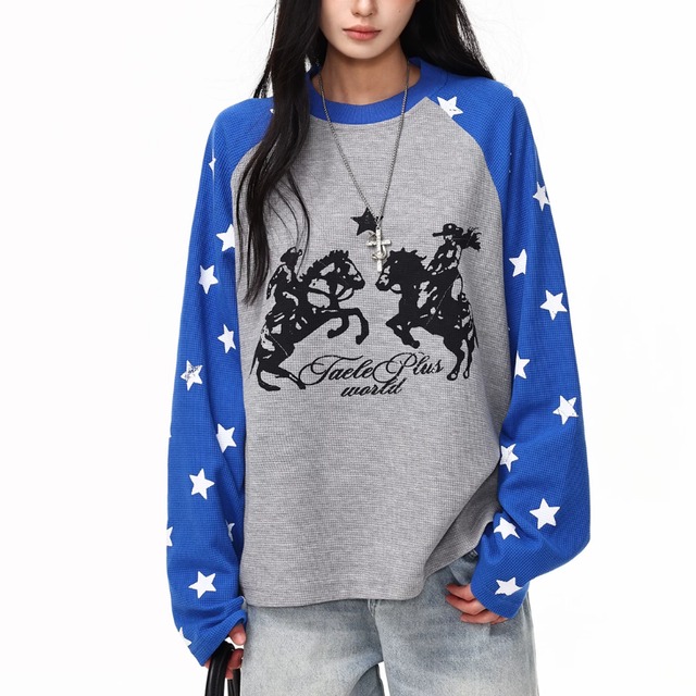 star-lagran graphic long-tee　スターラグラングラフィックロンティー　J2150