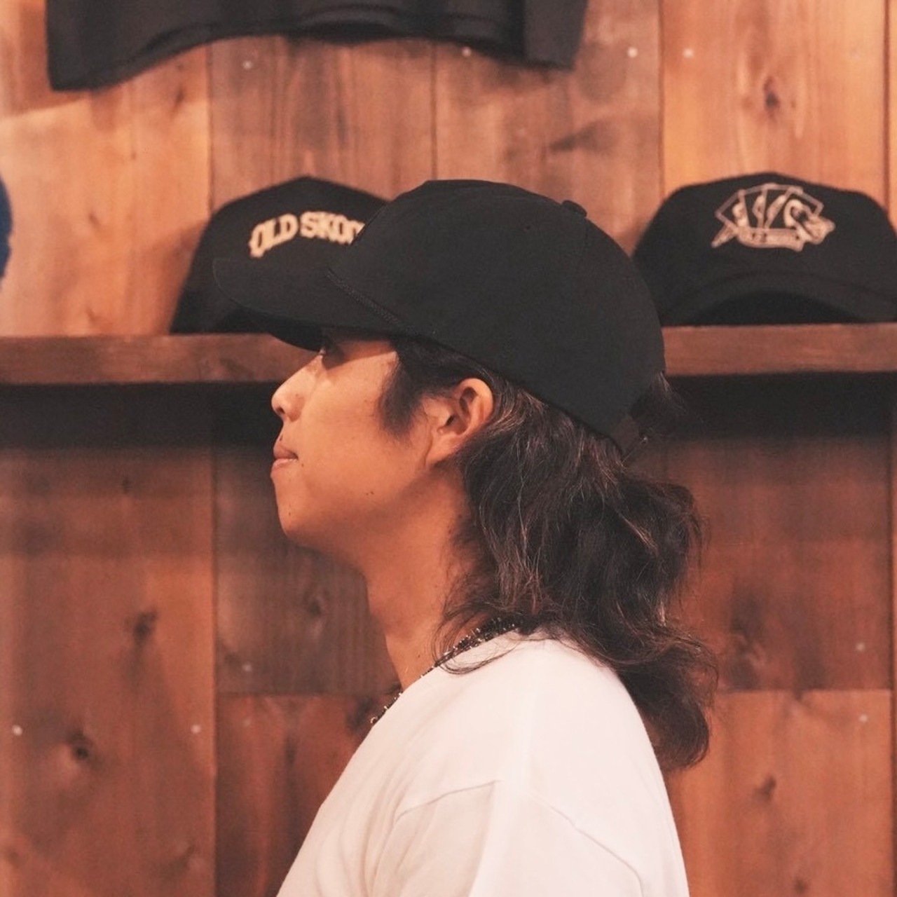 【gifthat × OLDSKOOL】gifthat × OLD SKOOL TOP HAT 5P CAP Black