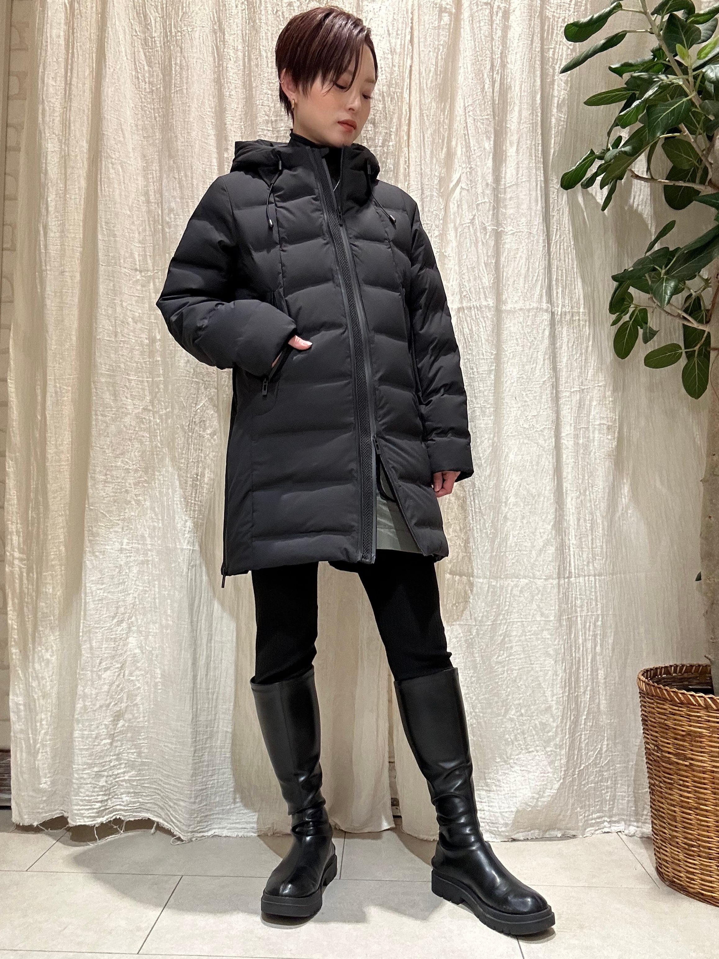 ロングシームレスダウンジャケット RISLEY(リズレイ) | EARL