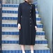 RETRO VINTAGE TAKEO NISHIDA SIDE BUTTON LONG SLEEVE ONE PIECE/レトロ古着タケオニシダサイドボタン長袖ワンピース