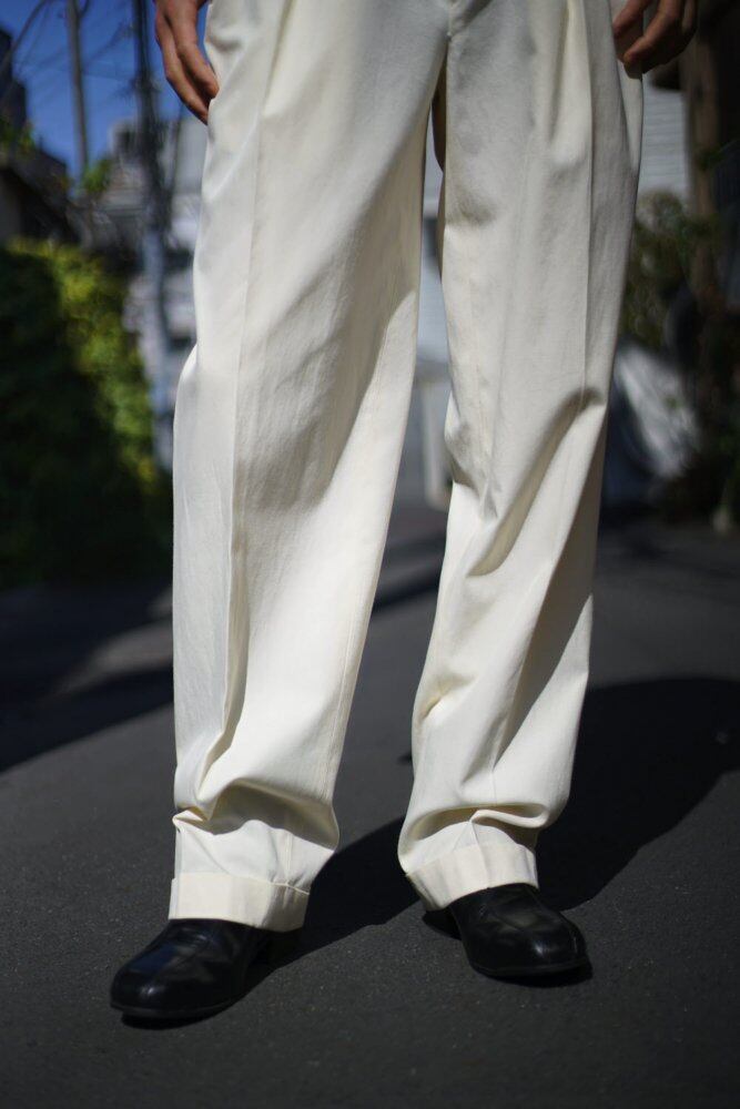 Polo Ralph Lauren [Polo by Ralph Lauren] Silk 2 Tuck Trousers