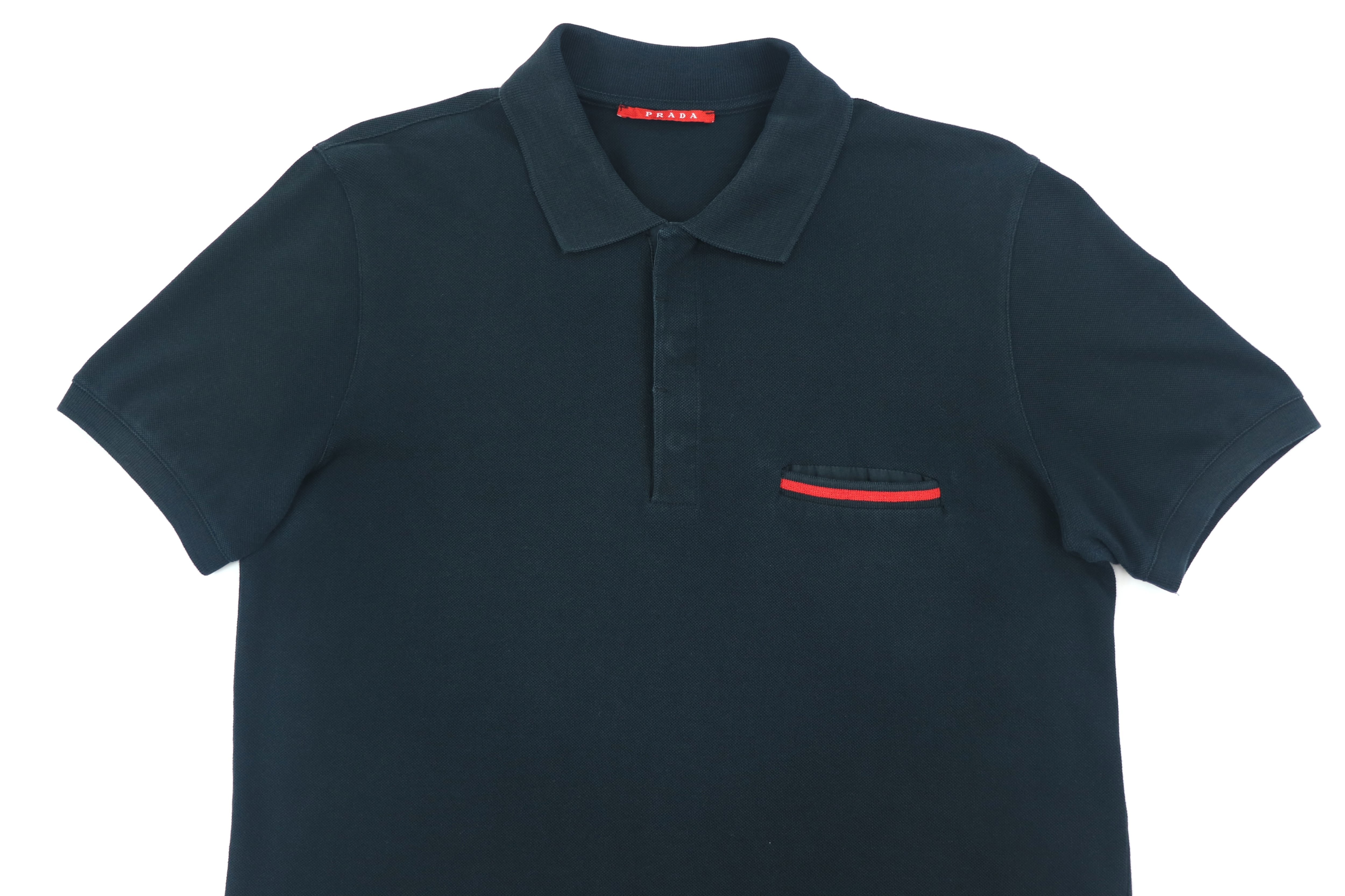 PRADA LogoPoloShirt | 1999 used clothing store