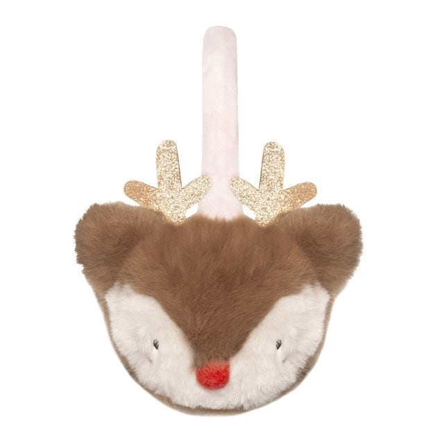 X545-Little Reindeer Earmuffs-BROWN