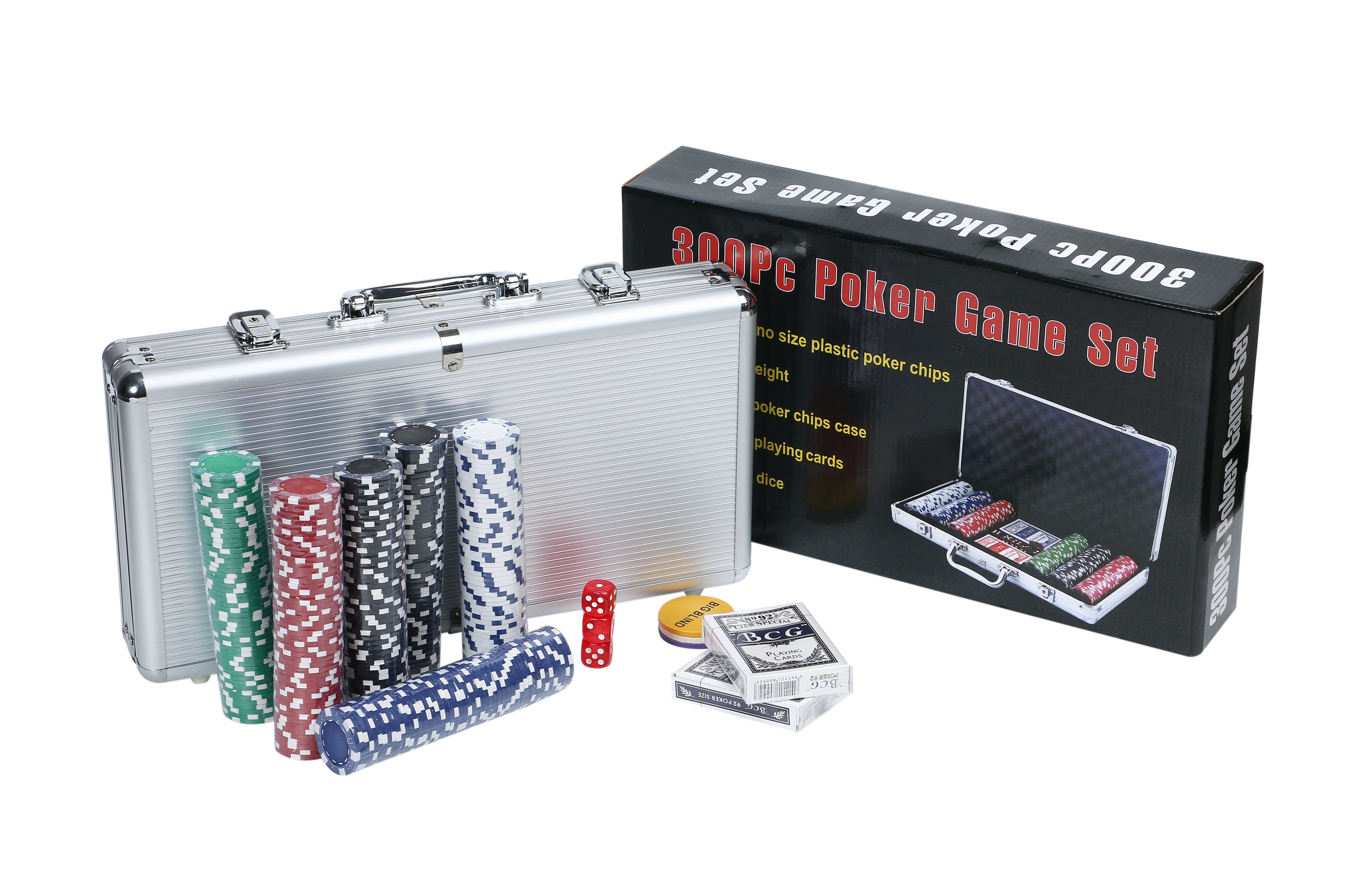 本格ポーカーセット カジノ・パーティゲーム トランプ チップ ダイス