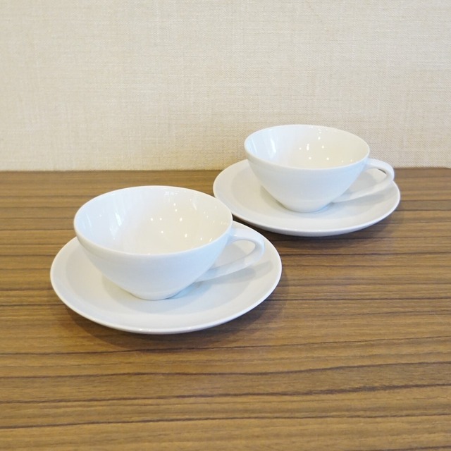 エデン　創業当時のコーヒーカップ(すり鉢型）２客セット