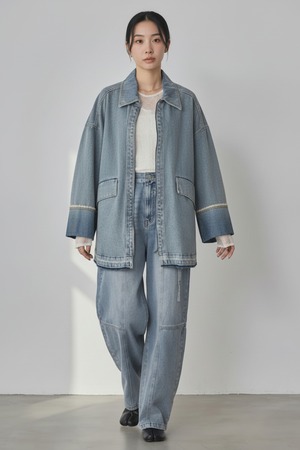 ツイル ミディジャケット