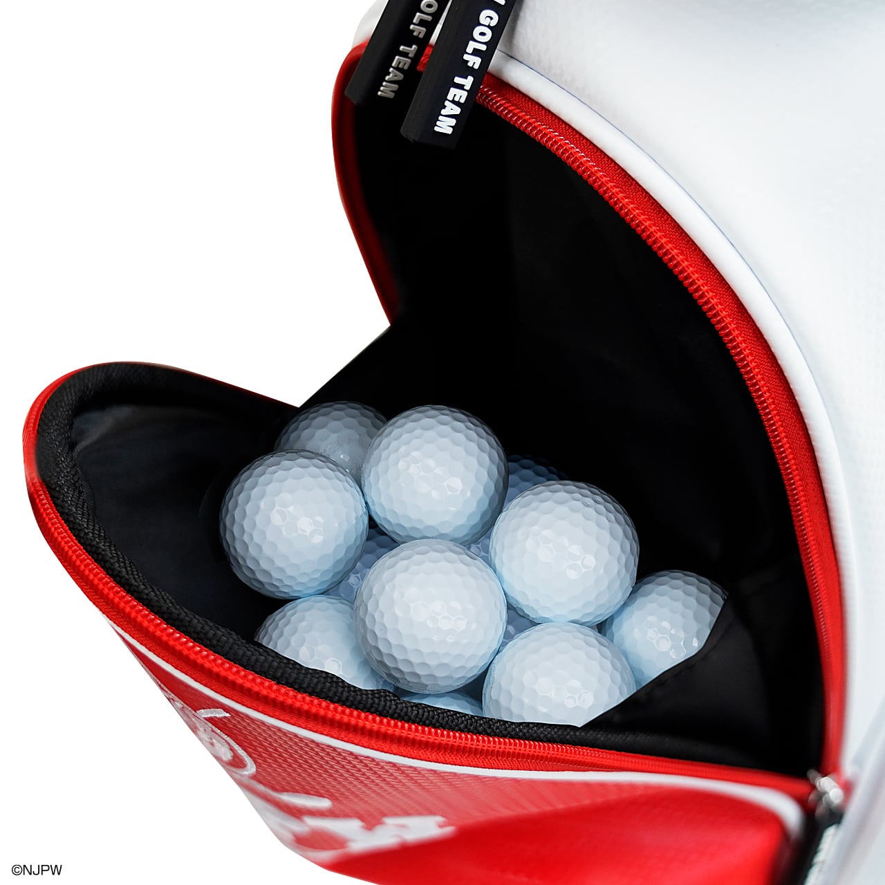 ⛳予約受付中⛳【初回150本限定】新日本プロレス キャディバッグ<スタンドタイプ>　限定特典→ ストレートタイプヘッドカバー（ドライバー用）付き