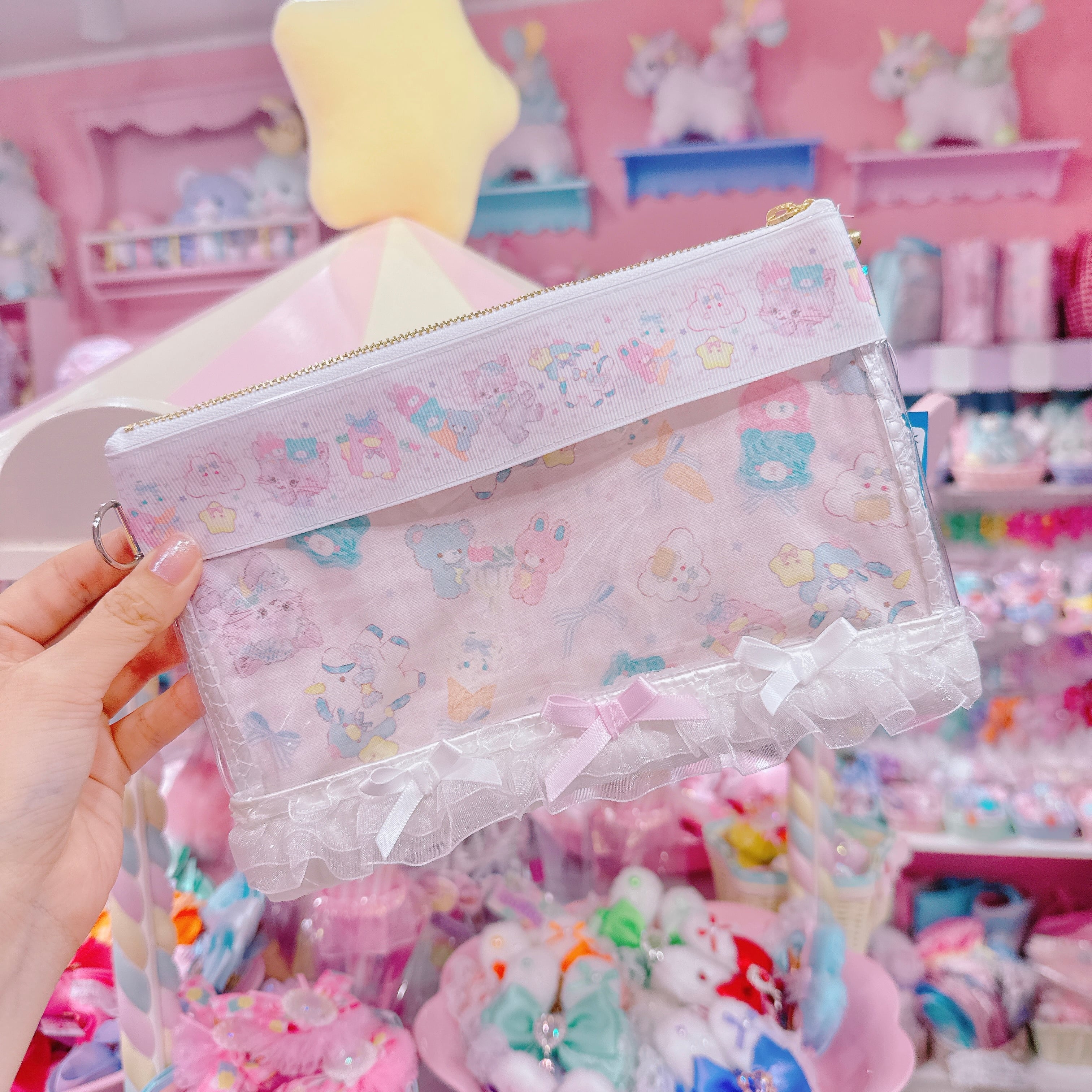 【R15】24-29横型ぬいぐるみ2wayポーチ(ショルダーひも別売)