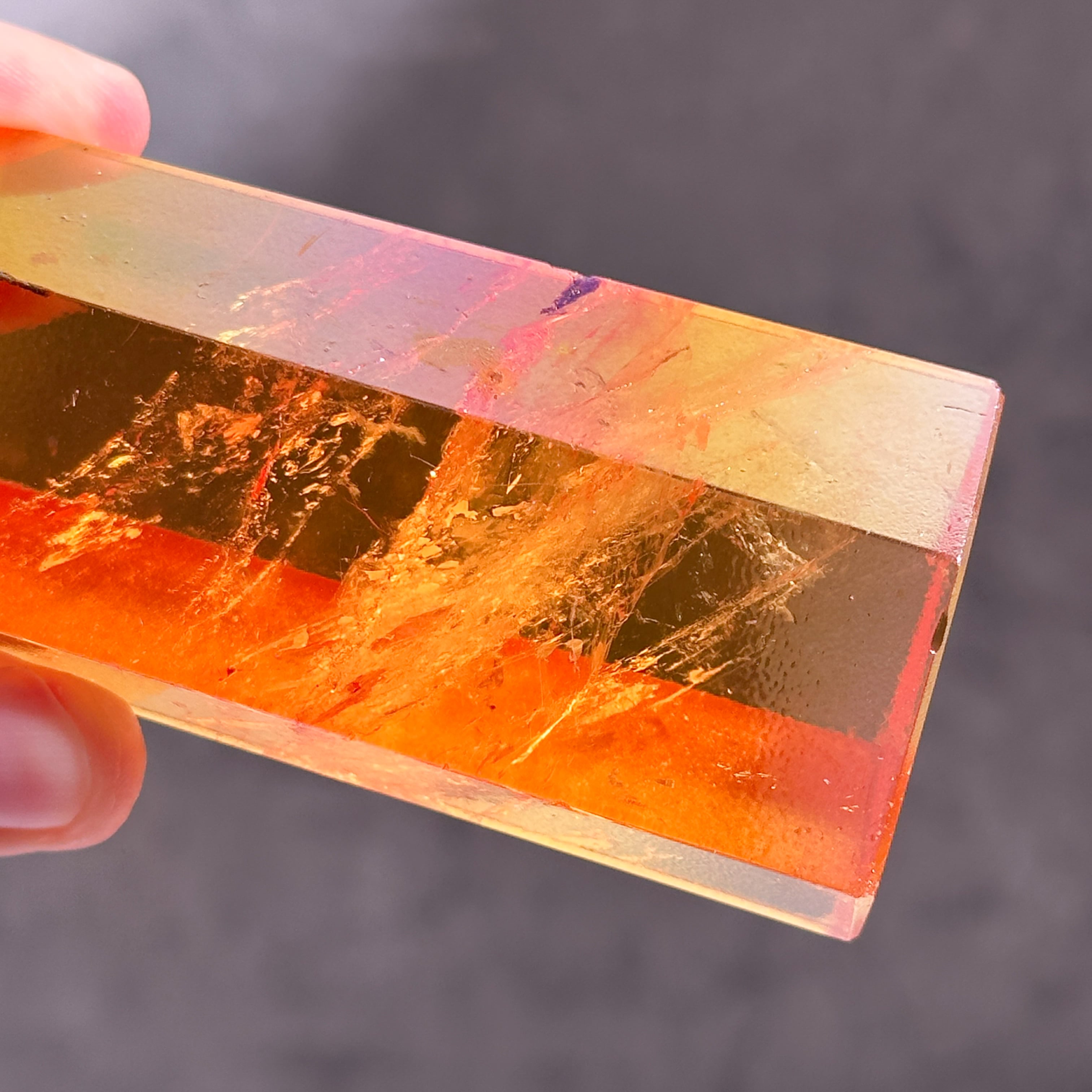 オレンジオーラクォーツ タワー32◇ Orange Aura Quartz ◇天然石