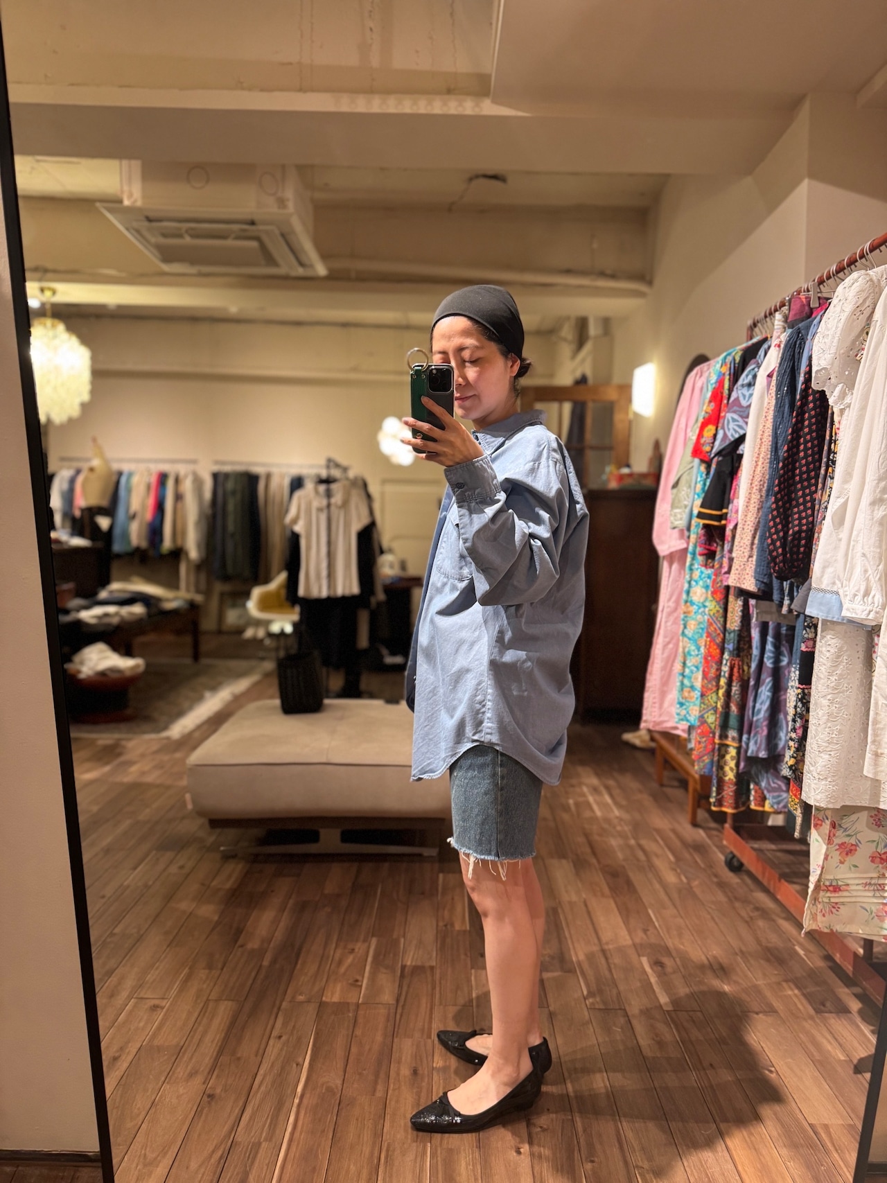 90's "MISSONI SPORTS" デニムショートパンツ