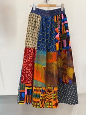 PATIN　アフリカンベルトスカート