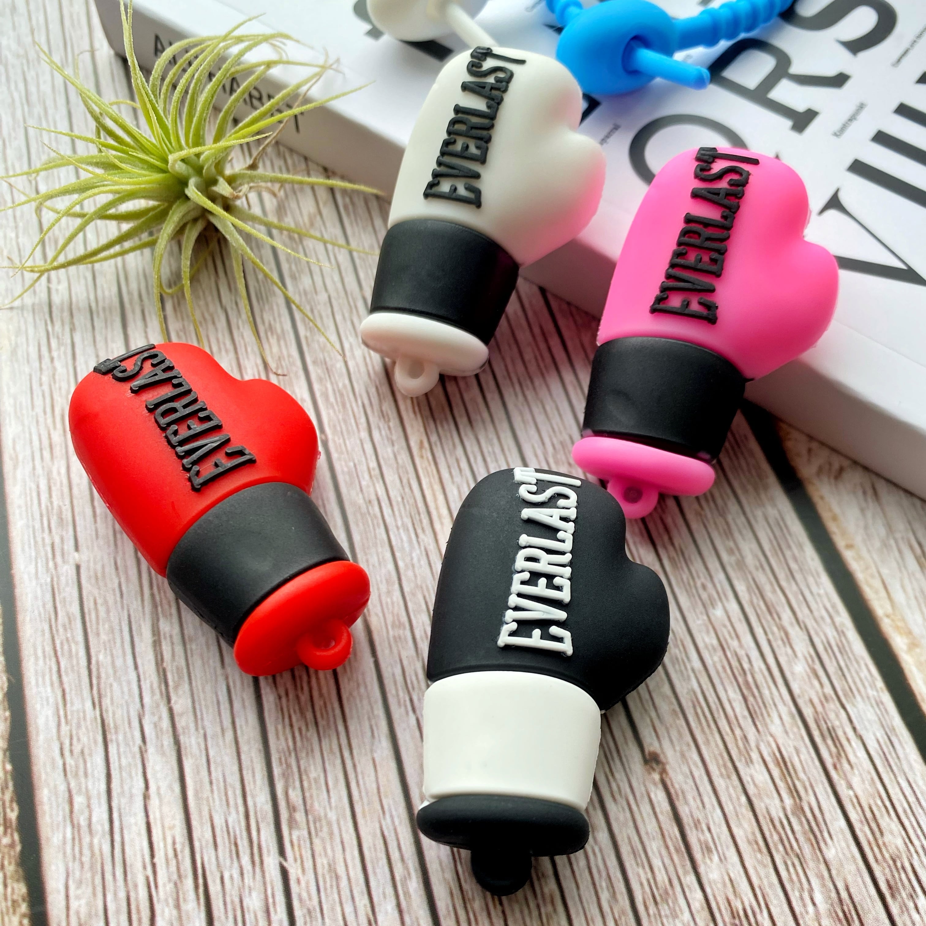 ボクシング グローブ シリコン チャーム 2個