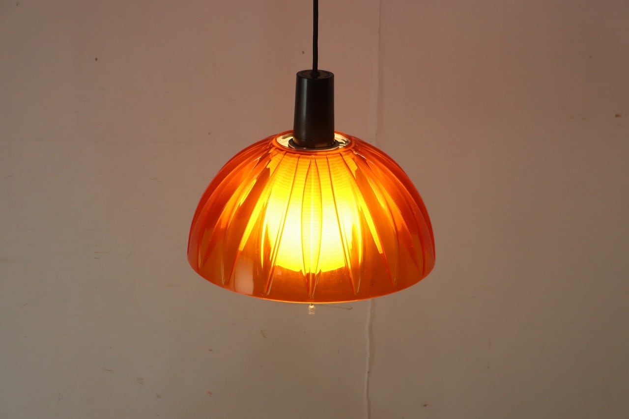 昭和レトロ レトロポップ 照明 ペンダントライト 円盤型 ナショナル 当時物 ヴィンテージ 昭和レトロポップ ナショナル製ペンダントライト