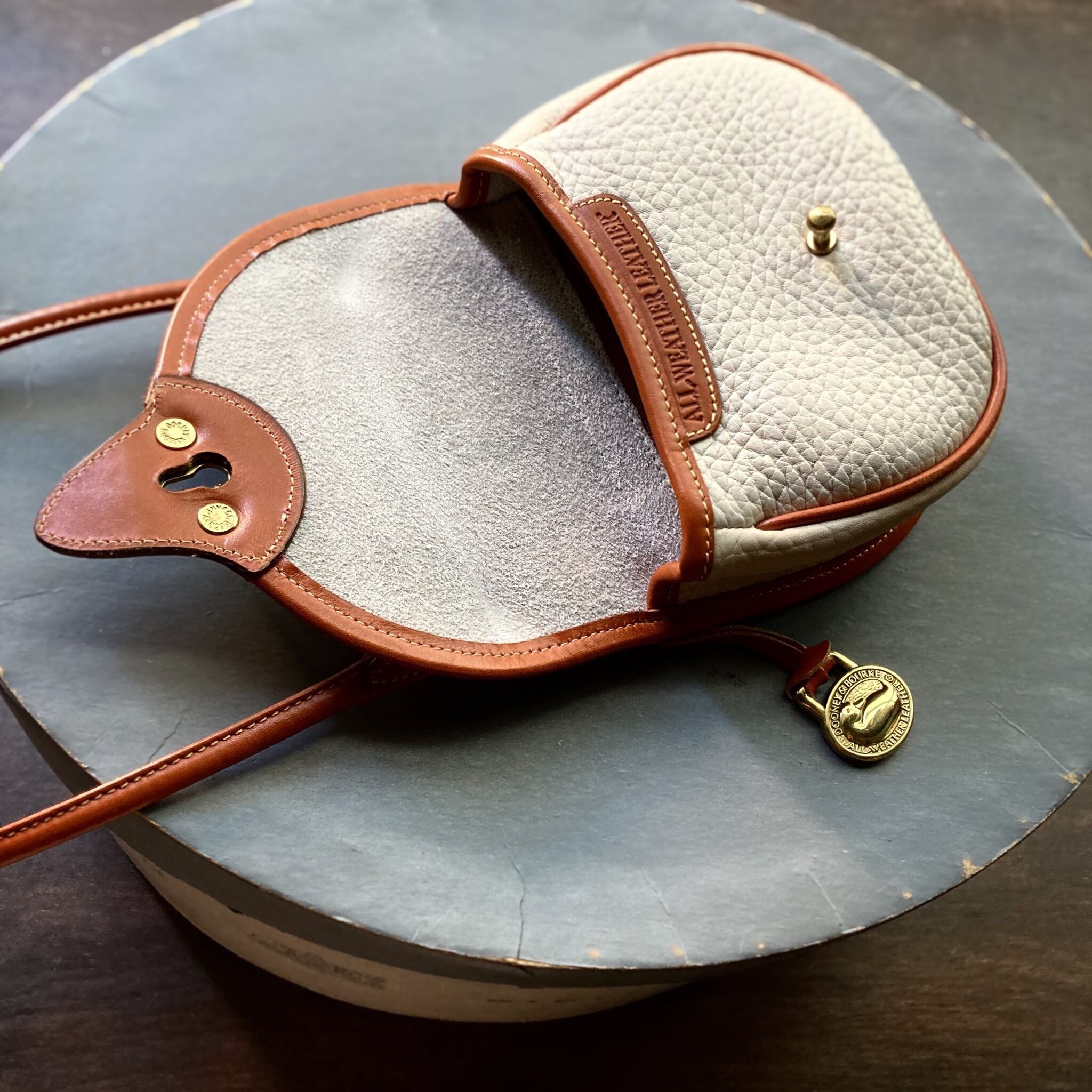 1980s 【Dooney & Bourke】Leather Mini Shoulder Bag / ドゥーニー