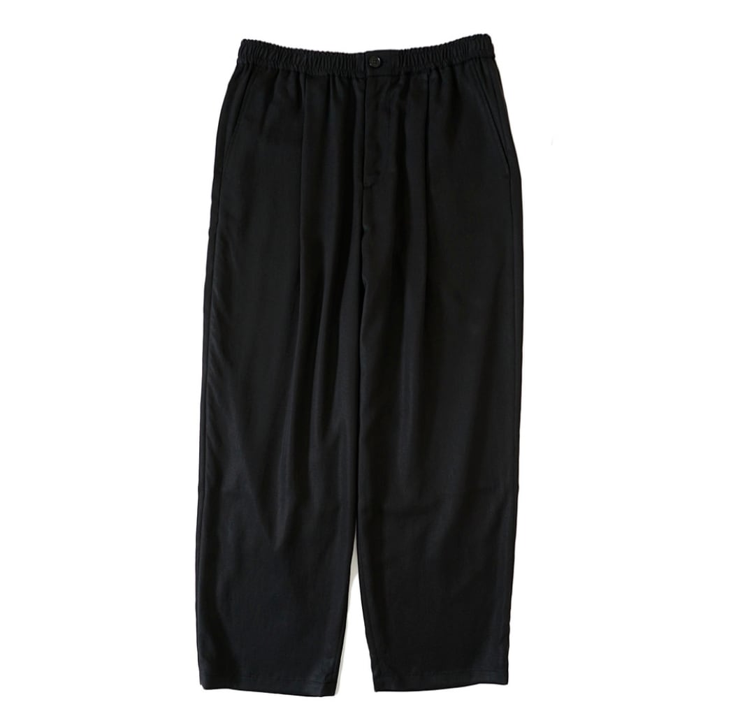 UNIVERSAL PRODUCTS. 1TUCK EASY TROUSERS (BLACK) | AfterSchool Online  Store｜メンズ・レディースファッション通販