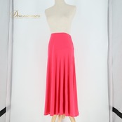 社交ダンス 衣装 スカート ピンク系 チャコット Chacott 日本製 練習 レッスン 無地 シンプル 鮮やか 上品 かわいい 伸縮 ストレッチ おしゃれ 明るい ダンス衣装 イベント ステージ パーティー