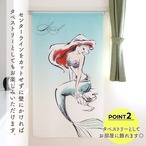 【受注生産】のれん ディズニー プリンセス  幅85×丈150cm　21595/21596/21597/21598/21599