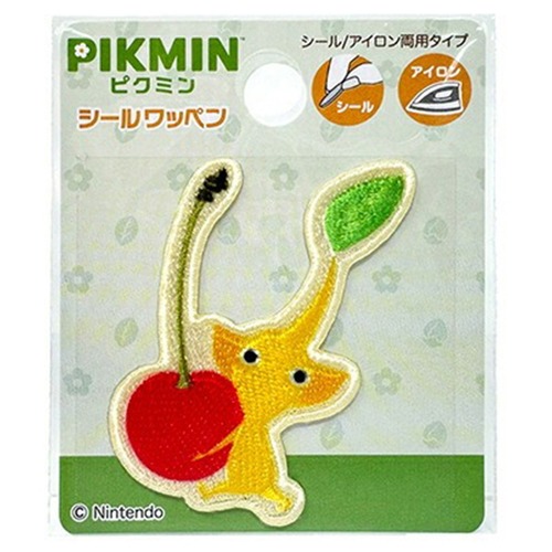 ピクミンシールワッペン黄ピクミン×フルーツ(8734907)