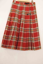 【EU old clothes 】スコットランド製 キルトラップスカート