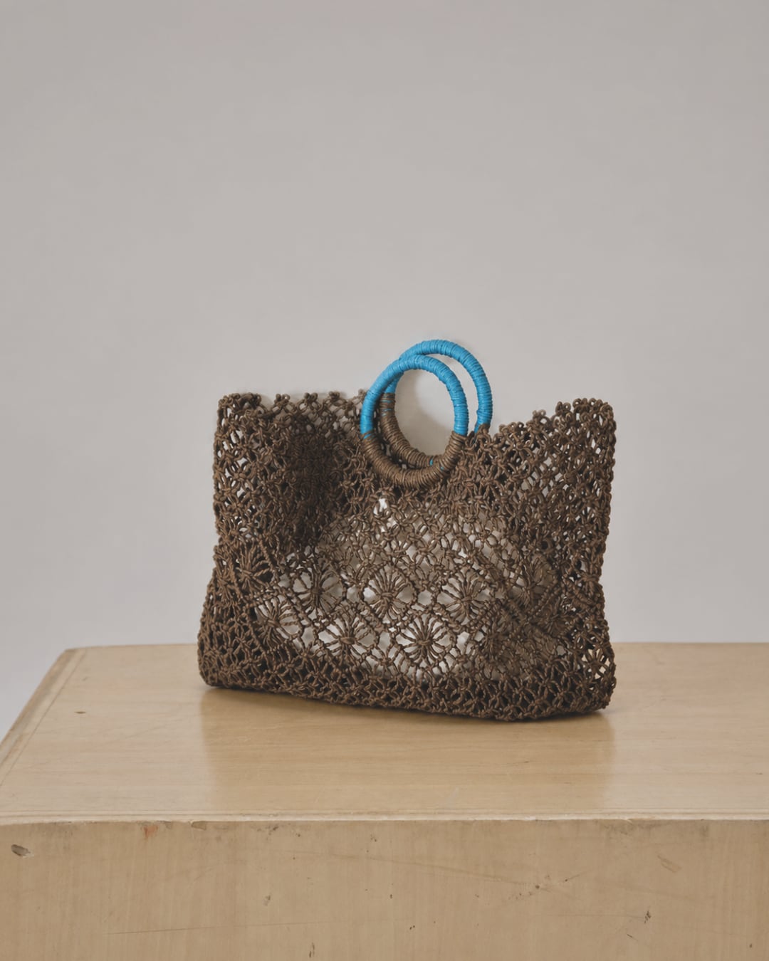 Openwork Paper Tote Bag