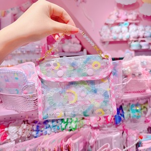 【N4】46-4バッグ風シール帳（ミニ６穴サイズ台紙１０枚付）