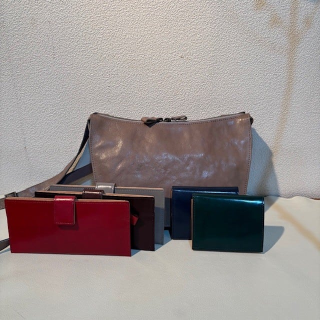 B.stuff　ナイロンコンビショルダーバッグ(ピジョン)