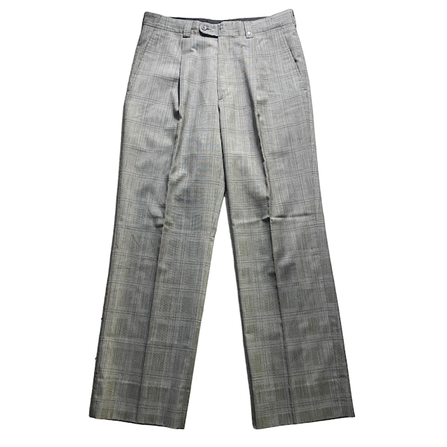 vintage VERSACE CLASSIC V2 glen check slacks