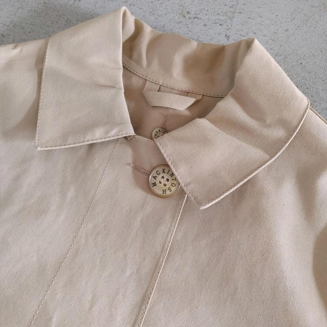 美品 マッキントッシュ ロンドン レディース トレンチコート ゴム引き