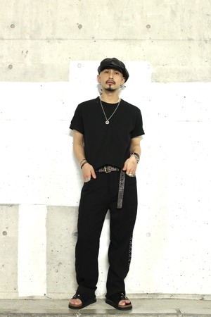 Stencil Patch V-Gusset Tee